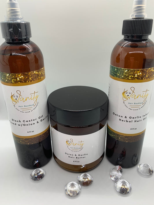 Vanity Hair Naturalz Dynamic Duo Set (Smoothie & Oil)