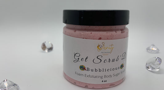 Bubblicious Foam Exfoliating Body Sugar Scrub